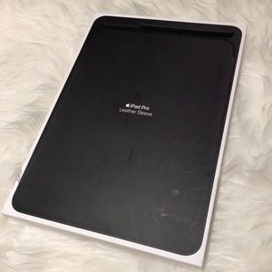 NWT Leather Sleeve For 10.5 iPad Pro - Black